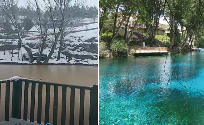 BOZKIRIN NAZAR BONCUĞU DEPREM SONRASI ÇAMURA BULANDI