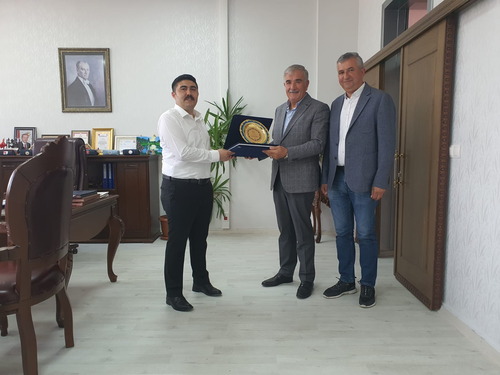 GÜRÜN KÜLTÜR VAKFI BAŞKANINDAN ZİYARET