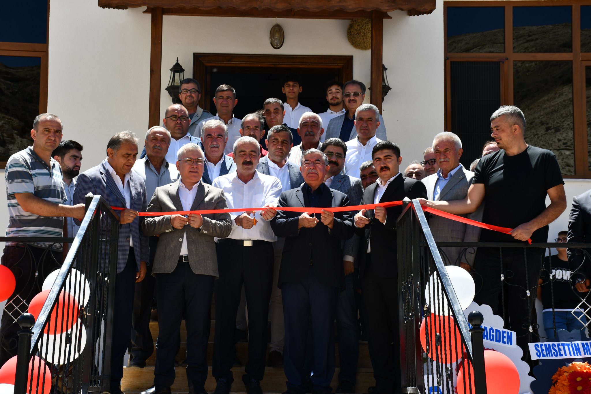 VALİ DR. YILMAZ ŞİMŞEK VE İSMET YILMAZ GÜRÜN HANI AÇILIŞINA KATILDI