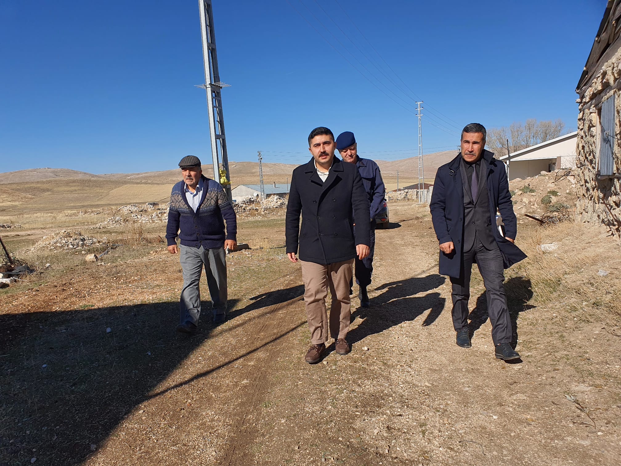 KAYMAKAM HALİL YAZICI İNCELEMELERDE BULUNDU   
