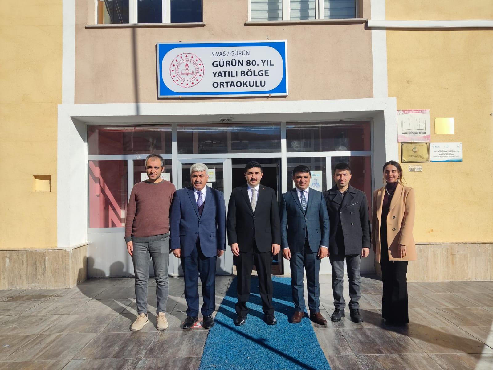  KAYMAKAM HALİL YAZICI’DAN OKULLARA ZİYARET