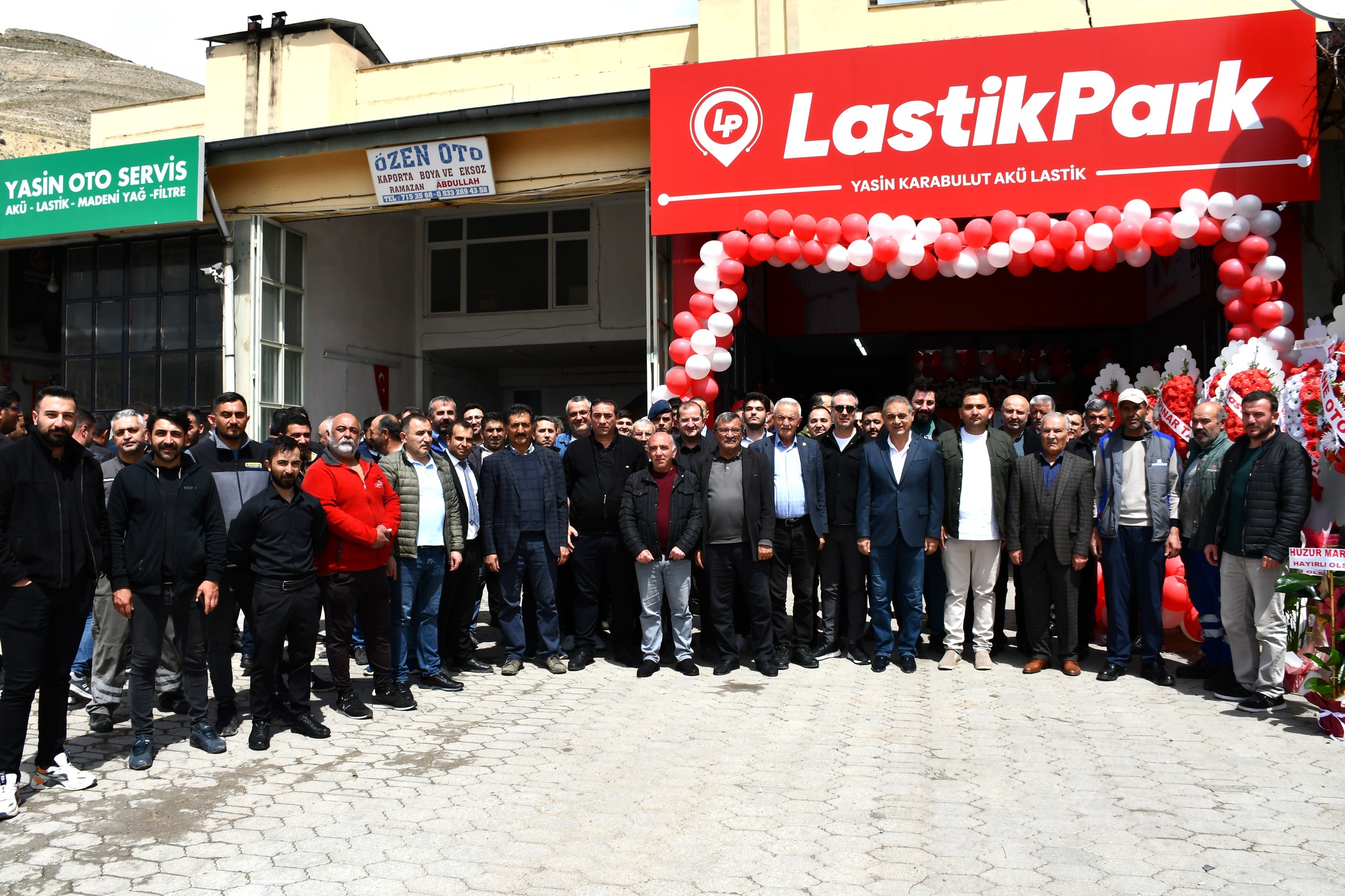 LASTİKPARK GÜRÜN ŞUBESİ TÖRENLE HİZMETE AÇILDI