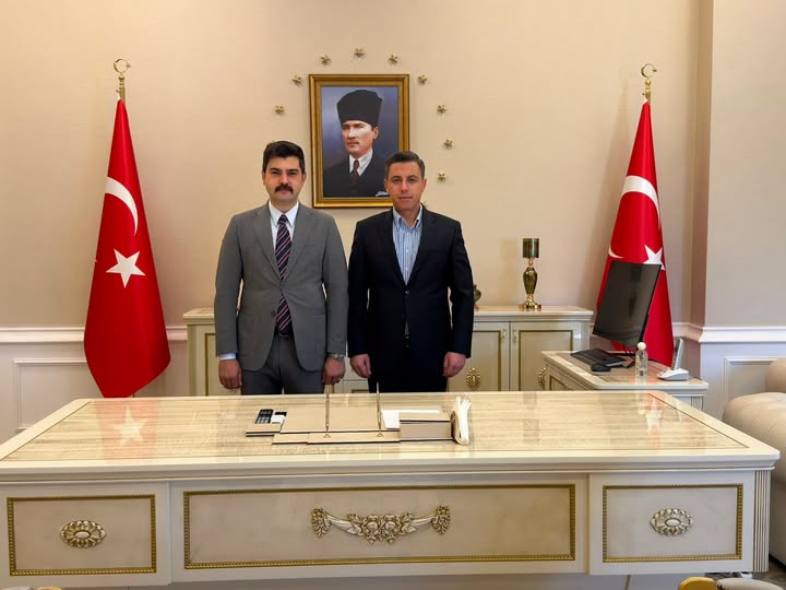 Kaymakam Özkan’dan Darende Kaymakamı Şeref Gülyer’e Nezaket Ziyareti