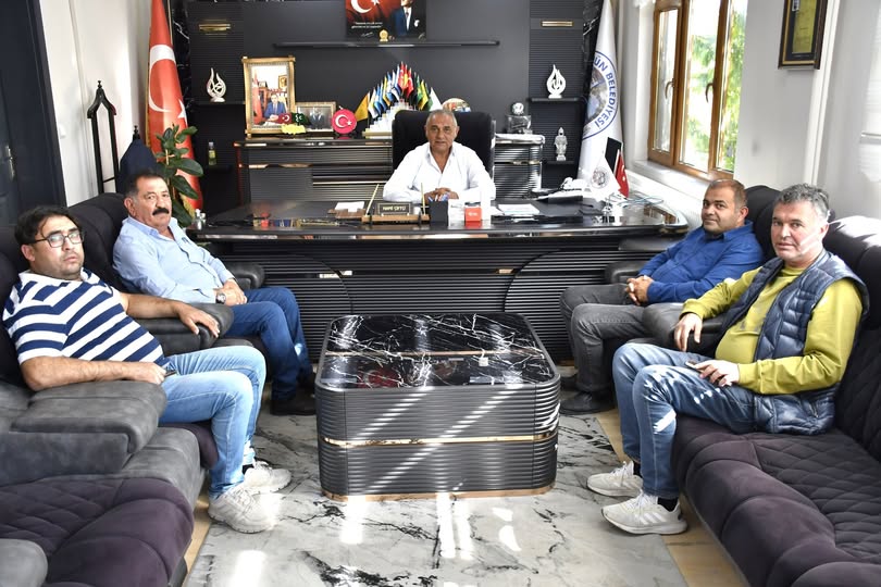 Ürün Şalspor Kulübünden Başkan Çiftçiye Ziyaret