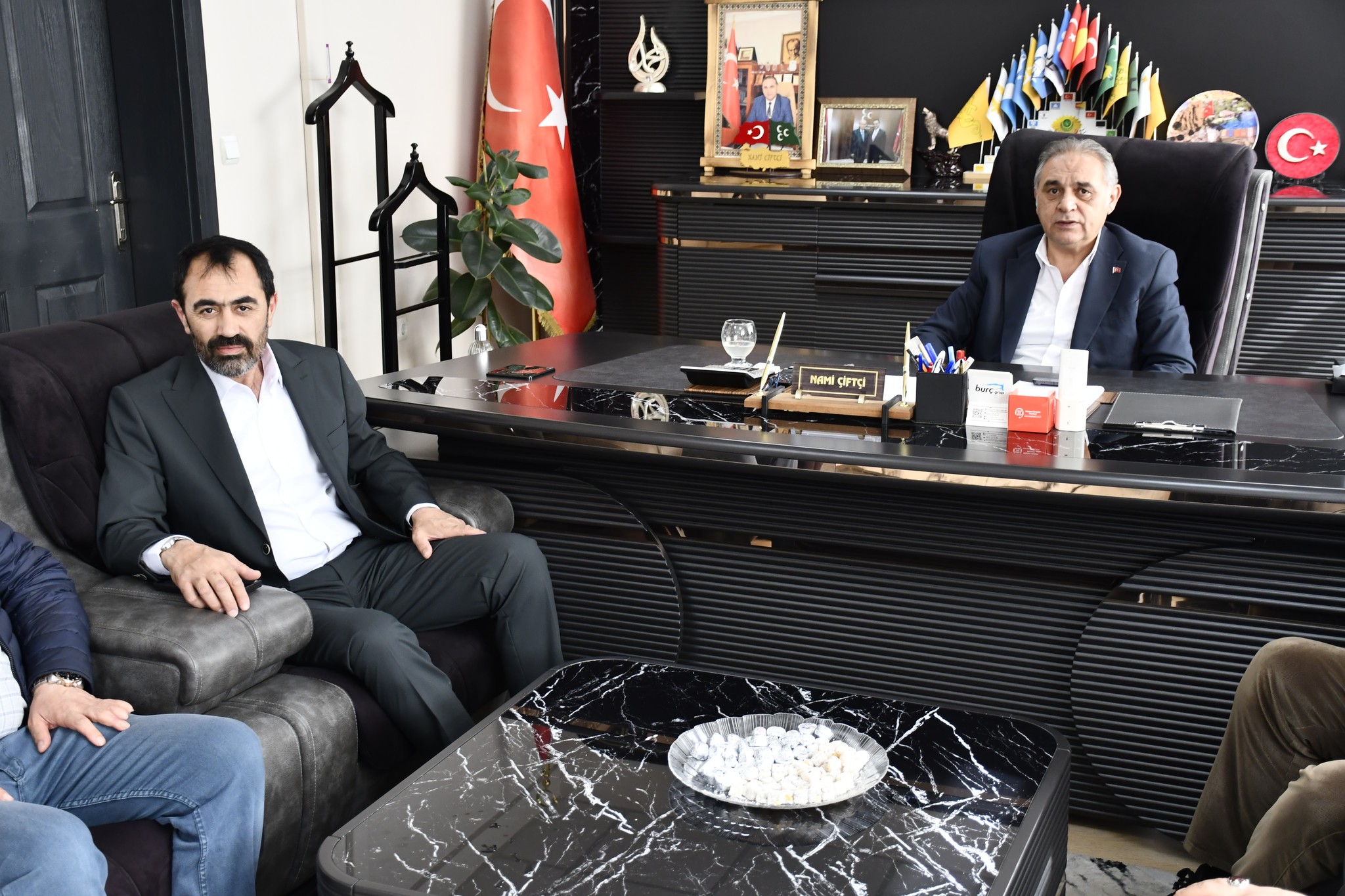 İHH Sivas İl Başkanı Altun’dan Başkan Çiftçi’ye Ziyaret