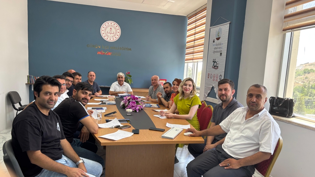 Gürün’de İzleme, Değerlendirme ve Planlama Toplantısı Yapıldı