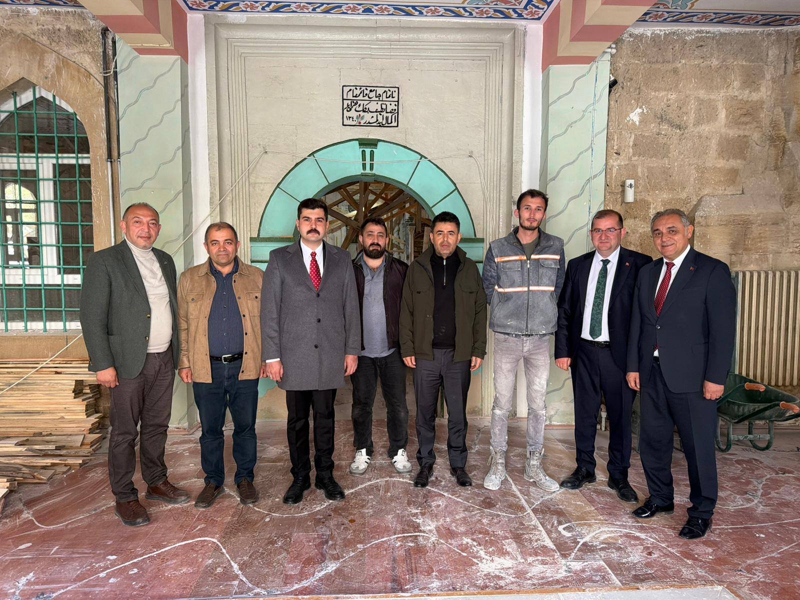 Osman Boyraz Gürün Ulu Cami’de İncelemede Bulundu