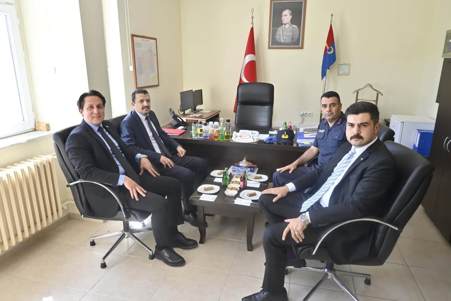 Kaymakam Özkan’dan Jandarma Teşkilatı’na Anlamlı Ziyaret