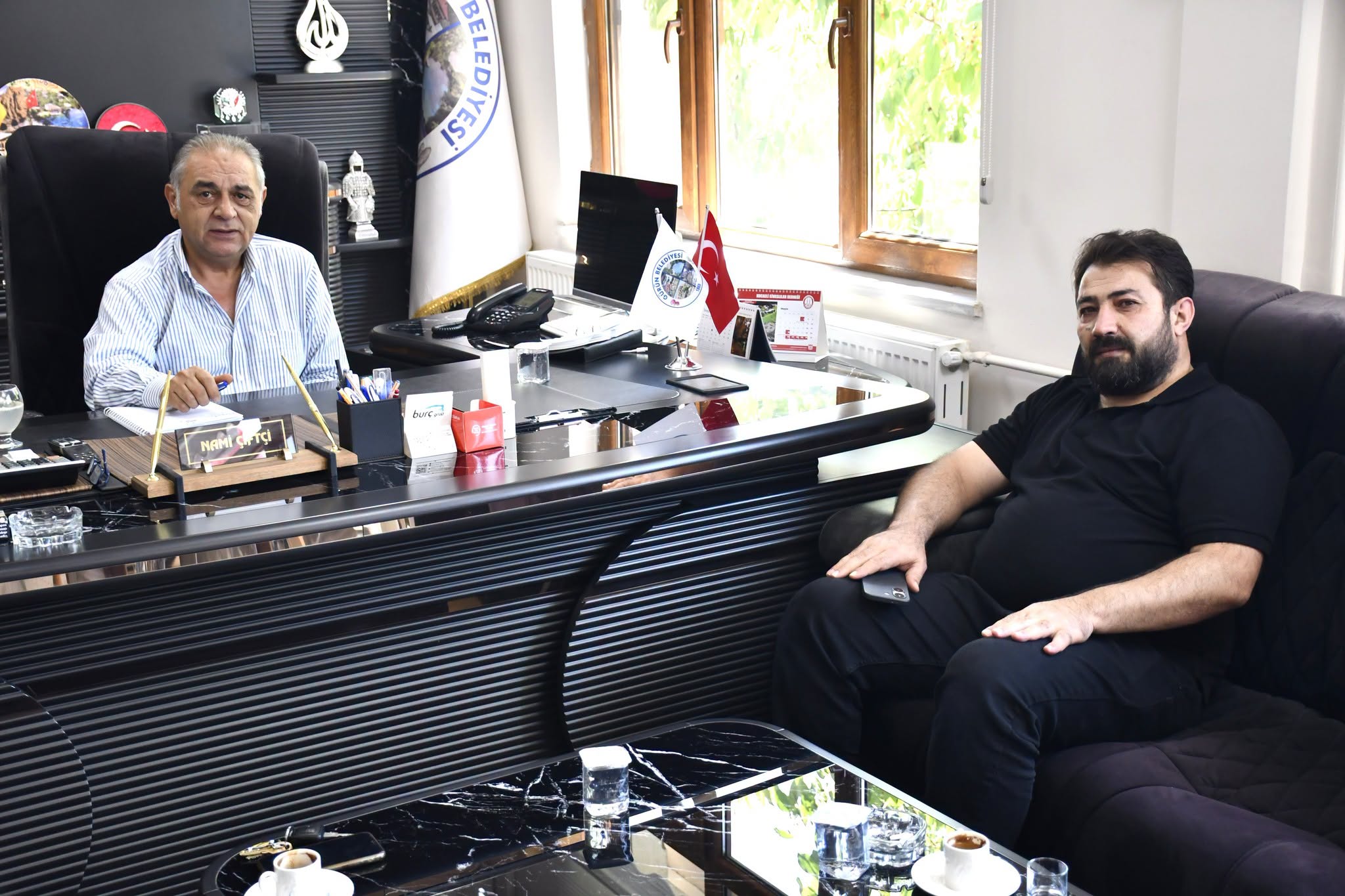 Kara’dan Başkan Çiftçi’ye Veda Ziyaret