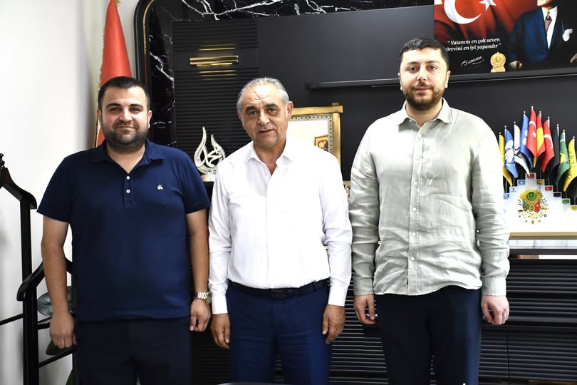 Özkan ve Aslan’dan Belediye Başkanına Ziyaret